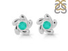 Green Onyx Stud Earring GRO-RDE-1.