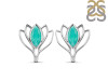 Green Onyx Stud Earring GRO-RDE-24.