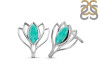 Green Onyx Stud Earring GRO-RDE-24.