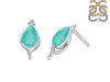 Green Onyx Stud Earring GRO-RDE-26.