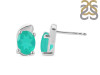 Green Onyx Stud Earring GRO-RDE-28.