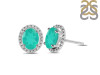 Green Onyx Stud Earring GRO-RDE-34.