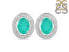 Green Onyx Stud Earring GRO-RDE-35.
