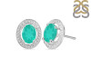 Green Onyx Stud Earring GRO-RDE-35.