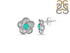 Green Onyx Stud Earring GRO-RDE-584.