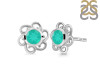 Green Onyx Stud Earring GRO-RDE-7.