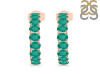 Green Onyx Hoop Earring GRO-RDE-975.