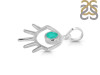 Green Onyx Eye Pendant GRO-RDEP-875A.