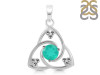 Green Onyx Triangle Pendant GRO-RDEP-878.