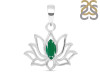 Green Onyx Lotus Pendant GRO-RDN-166.