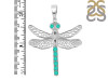 Green Onyx Dragon Fly Pendant GRO-RDP-158.
