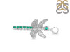 Green Onyx Dragon Fly Pendant GRO-RDP-158.