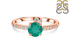 Green Onyx & White Topaz Ring GRO-RDR-2303.
