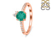 Green Onyx & White Topaz Ring GRO-RDR-2303.