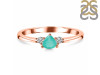 Green Onyx  & White Topaz Ring GRO-RDR-2543.