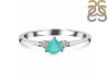 Green Onyx  & White Topaz Ring GRO-RDR-2543.