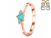 Green Onyx  & White Topaz Ring GRO-RDR-2543.