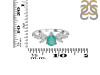 Green Onyx & White Topaz Ring GRO-RDR-2556.