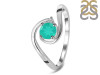 Green Onyx & White Topaz Ring GRO-RDR-2622.