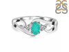 Green Onyx & White Topaz Ring GRO-RDR-2631.
