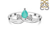 Green Onyx & White Topaz Ring GRO-RDR-2660.