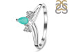 Green Onyx & White Topaz Ring GRO-RDR-2660.