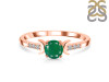 Green Onyx & White Topaz Ring GRO-RDR-2845.