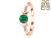 Green Onyx & White Topaz Ring GRO-RDR-2845.