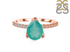 Green Onyx & White Topaz Ring GRO-RDR-2860.
