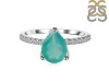 Green Onyx & White Topaz Ring GRO-RDR-2860.