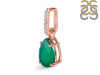 Green Onyx & White Topaz Pendant GRO-RP-76.