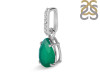 Green Onyx & White Topaz Pendant GRO-RP-76.
