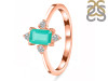 Green Onyx & White Topaz Ring GRO-RR-275.