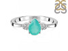 Green Onyx & White Topaz Ring GRO-RR-335.