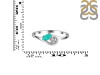 Green Onyx & White Topaz Ring GRO-RDR-2611.