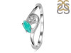 Green Onyx & White Topaz Ring GRO-RDR-2611.