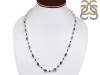 Herkimer Diamond/Black Spinel Necklace-NSL HKD-12-6