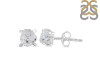 Herkimer Diamond Stud Earring HKD-RDE-1118.