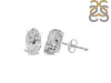 Herkimer Diamond Stud Earring HKD-RDE-1122.
