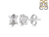 Herkimer Diamond Stud Earring HKD-RDE-1119.