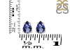 Iolite Stud Earring IOL-RDE-1174.