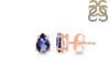Iolite Stud Earring IOL-RDE-1174.