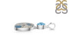 K2 Jasper/Blue Topaz Pendant-2SP K2J-1-103