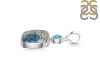 K2 Jasper/Blue Topaz Pendant-2SP K2J-1-107