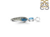 K2 Jasper/Blue Topaz Pendant-2SP K2J-1-109