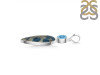 K2 Jasper/Blue Topaz Pendant-2SP K2J-1-112