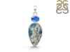 K2 Jasper/Kyanite Pendant-2SP K2J-1-113