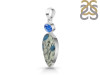 K2 Jasper/Kyanite Pendant-2SP K2J-1-113