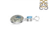 K2 Jasper/Blue Topaz Pendant-2SP K2J-1-118