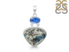 K2 Jasper/Kyanite Pendant-2SP K2J-1-124